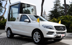 Mercedes Benz Popemobile